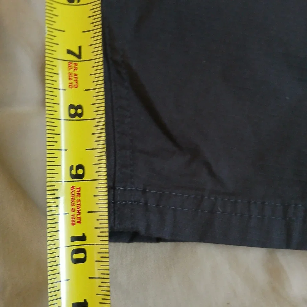 Prana Zion Shorts Mens 38 Grey Ripstop Cargo Hiking Outdoor 1968441